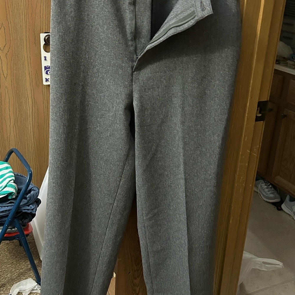 Women’s vintage dress pants (Levi). Black and white blend. Rarely worn.